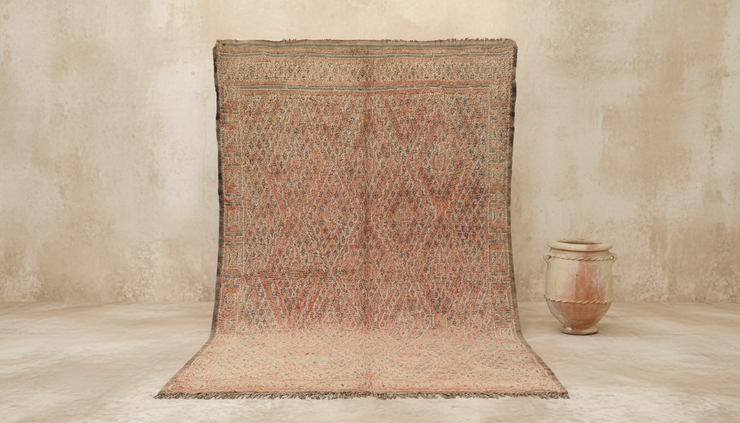 Vintage 1970s Beni M’Guild Rug, 305 x 210 cm, V-167