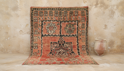 Vintage 1970s Boujaad Rug, 300 x 215 cm, V-160