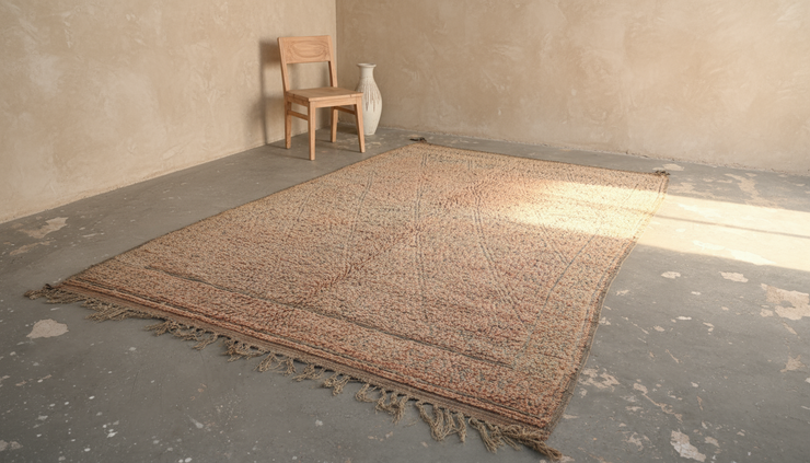 Vintage 1970s Beni M’Guild Rug, 315 x 210 cm, V-203