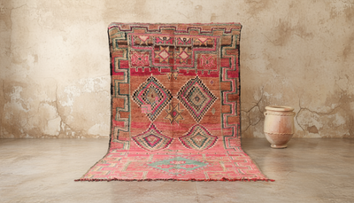 Vintage 1970s Boujaad Rug, 335 x 195 cm, V-174