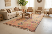 Vintage 1970s Boujaad Rug, 355 x 185 cm, V-165