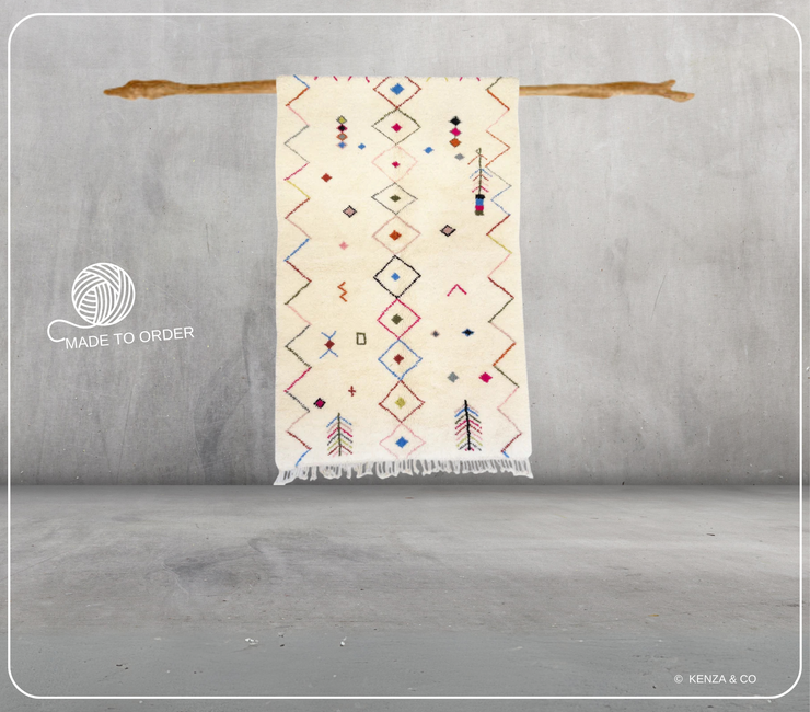 Handmade Azilal Rug – Pre-Order #AZ118