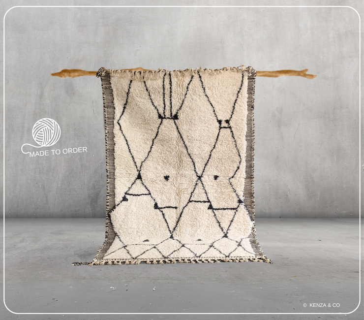 Beni Ouarain Rug – Pre-Order #377