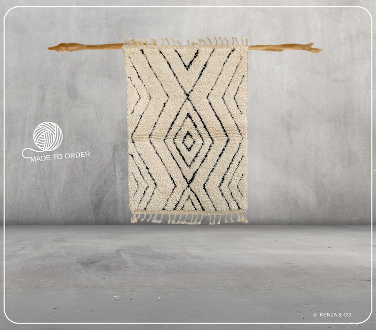 Beni Ouarain Rug – Pre-Order #P175