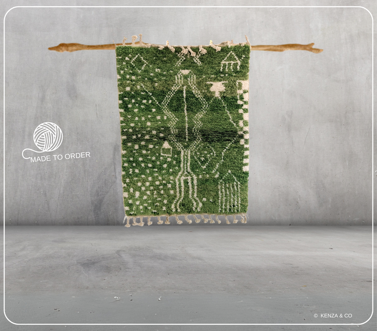 Beni Ouarain Rug – Pre-Order #P185