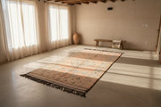 Vintage 1970s Handwoven Boujaad Rug, 385 x 150 cm, V-151