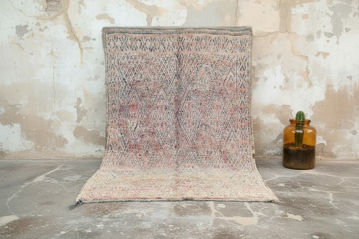 Vintage 1970s Beni M’Guild Rug, 300 x 190 cm, V-142