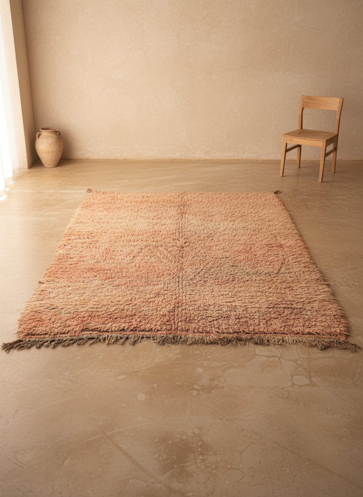Vintage 1970s Beni M’Guild Rug, 280 x 220 cm, V-161
