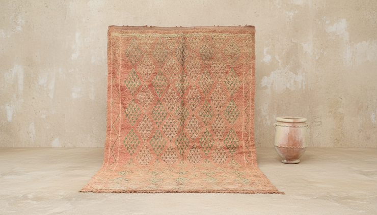 Vintage 1970s Beni M’Guild Rug, 320 x 200 cm, V-162