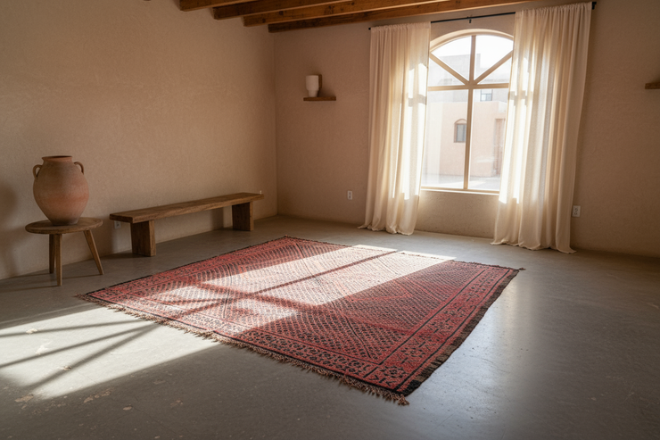 Vintage 1970s Beni M’Guild Rug, 266 x 190 cm, V-144