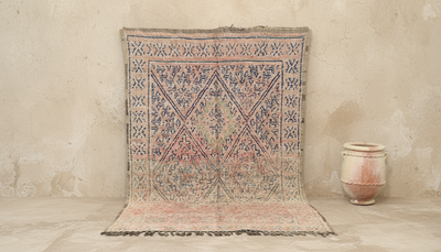 Vintage 1970s Beni M’Guild Rug, 290 x 180 cm, V-163