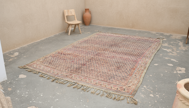 Vintage 1970s Beni M’Guild Rug, 335 x 220 cm, V-171