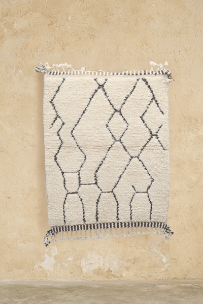 Beni Ouarain Rug, 140 x 108 cm, PO-403