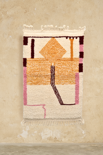 Handmade Azilal Rug, 160 x 104 cm, PO-406