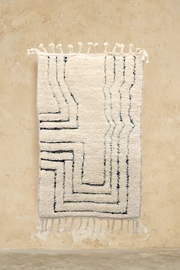 Beni Ouarain Rug, 155 x 95 cm, PO-410