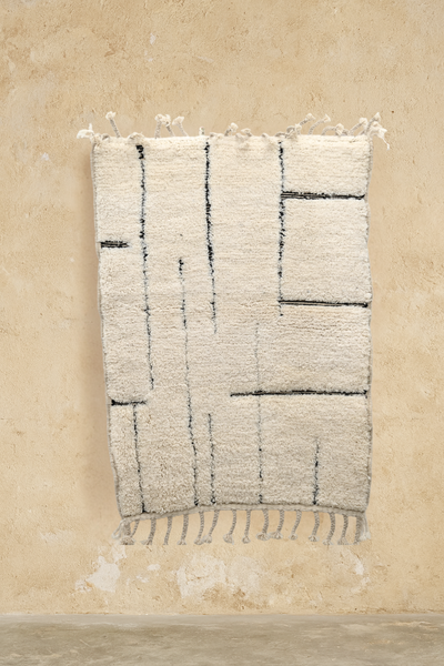 Beni Ouarain Rug, 145 x 110 cm, PO-411