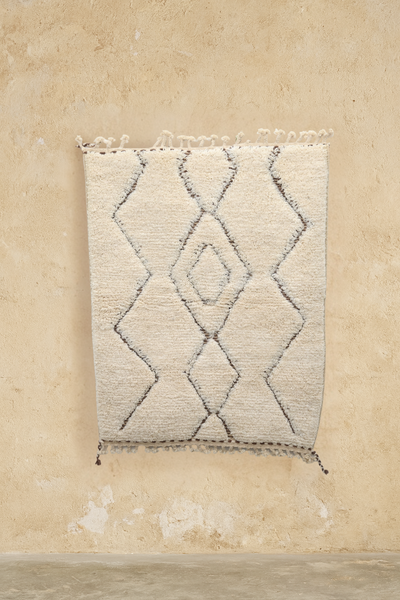 Beni Ouarain Rug, 145 x 115 cm, PO-416