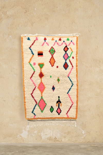 Handmade Azilal Rug, 140 x 90 cm, PO-434