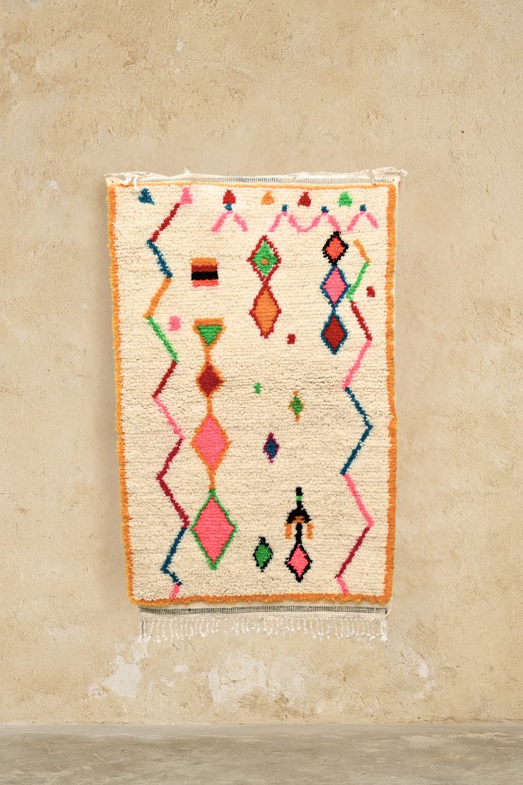 Handmade Azilal Rug, 140 x 90 cm, PO-434