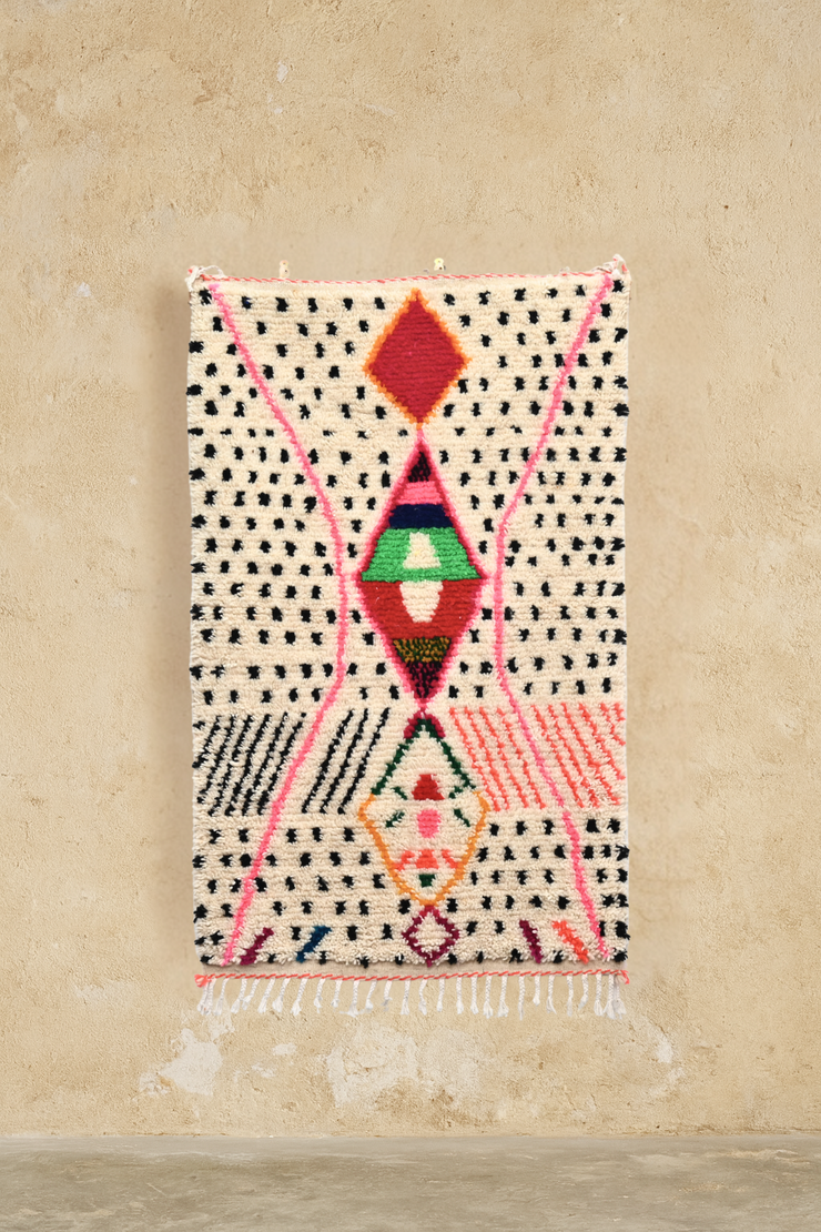 Handmade Azilal Rug, 160 x 100 cm, PO-437