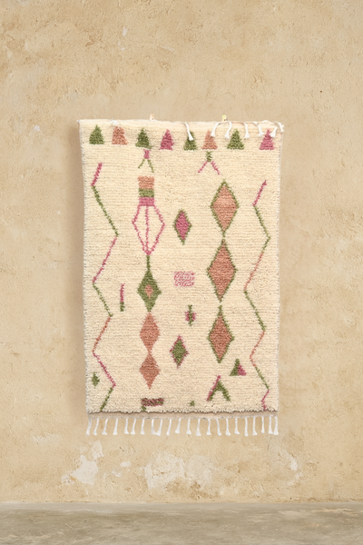 Handmade Azilal Rug, 145 x 95 cm, PO-438
