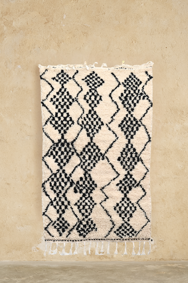 Beni Ouarain Rug, 160 x 100 cm, PO-447