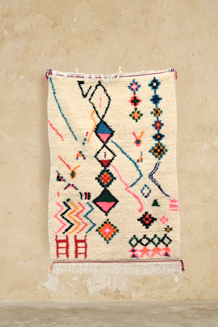 Handmade Azilal Rug, 155 x 105 cm, PO-452
