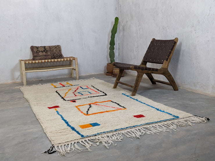 Handmade Azilal Rug, 255 x 140 cm || 8,37 x 4,59 feet,  AZ-187