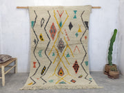 Handmade Azilal Rug, 260 x 155 cm || 8,53 x 5,09 feet,  AZ-214