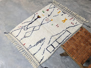 Handmade Azilal Rug, 145 x 110 cm || 4,76 x 3,61 feet,  P-146