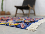 RESERVED for Declan // Handmade Azilal Rug, 145 x 100 cm || 4,76 x 3,28 feet, P-172