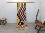 Colorful Azilal RUNNER Rug, 300 x 95 cm || 9,84 x 3,12 feet, R-118