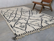 Tappeto Beni Ouarain, 245 x 155 cm || 8,04 x 5,09 piedi, MS-300