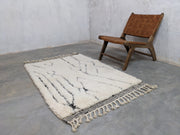 Beni Ouarain Rug, 155 x 105 cm || 5,09 x 3,44 feet, P-161-R