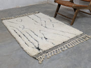 Beni Ouarain Teppich, 155 x 105 cm || 5,09 x 3,44 Fuß, P-161-R