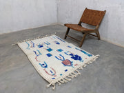 Handmade Azilal Rug, 145 x 100 cm || 4,76 x 3,28 feet,  P-174-R