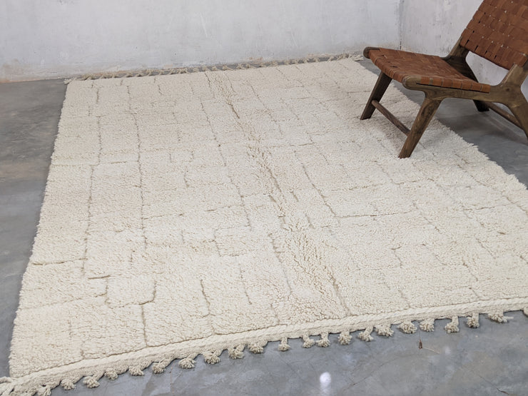 GROTE Beni Ouarain Tapijt, 300 x 210 cm || 9,84 x 6,89 voet, G-250