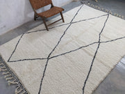 LARGE Beni Ouarain Rug, 310 x 210 cm || 10,17 x 6,89 feet, G-269