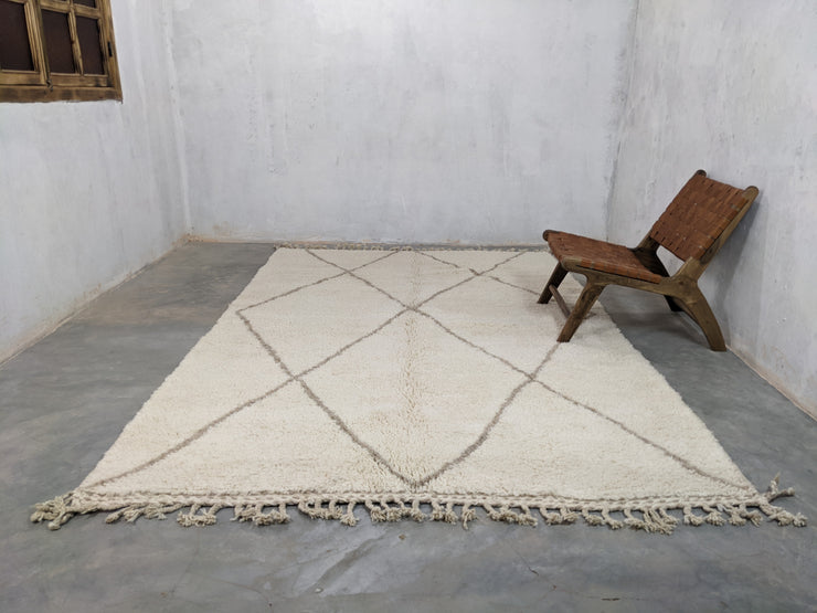 LARGE Beni Ouarain Rug, 300 x 195 cm || 9,84 x 6,4 feet, G-292