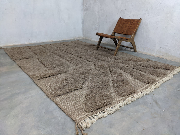 LARGE Beni Ouarain Rug, 295 x 200 cm || 9,68 x 6,56 feet, G-296