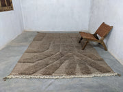 LARGE Beni Ouarain Rug, 295 x 200 cm || 9,68 x 6,56 feet, G-296