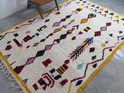 LARGE Azilal Rug, 295 x 210 cm || 9,68 x 6,89 feet, G-297