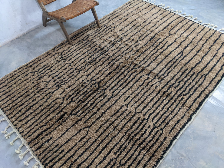 LARGE Beni Ouarain Rug, 290 x 200 cm || 9,51 x 6,56 feet, G-300