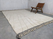 LARGE Beni Ouarain Rug, 305 x 210 cm || 10,01 x 6,89 feet, G-304 [Pre-order]
