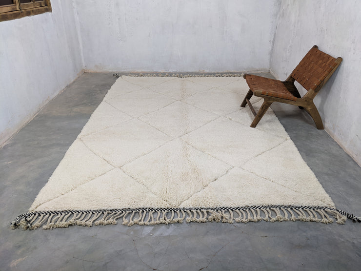 LARGE Beni Ouarain Rug, 305 x 210 cm || 10,01 x 6,89 feet, G-307