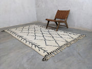 Beni Ouarain Rug, 245 x 150 cm || 8,04 x 4,92 feet, MS-320