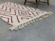 Beni Ouarain Rug, 165 x 100 cm || 5,41 x 3,28 feet, P-161