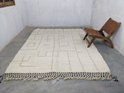 LARGE Beni Ouarain Rug, 310 x 220 cm || 10,17 x 7,22 feet, G-314