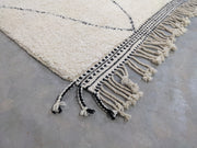 LARGE Beni Ouarain Rug, 300 x 215 cm || 9,84 x 7,05 feet, G-315