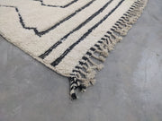 LARGE Beni Ouarain Rug, 285 x 205 cm || 9,35 x 6,73 feet, G-317